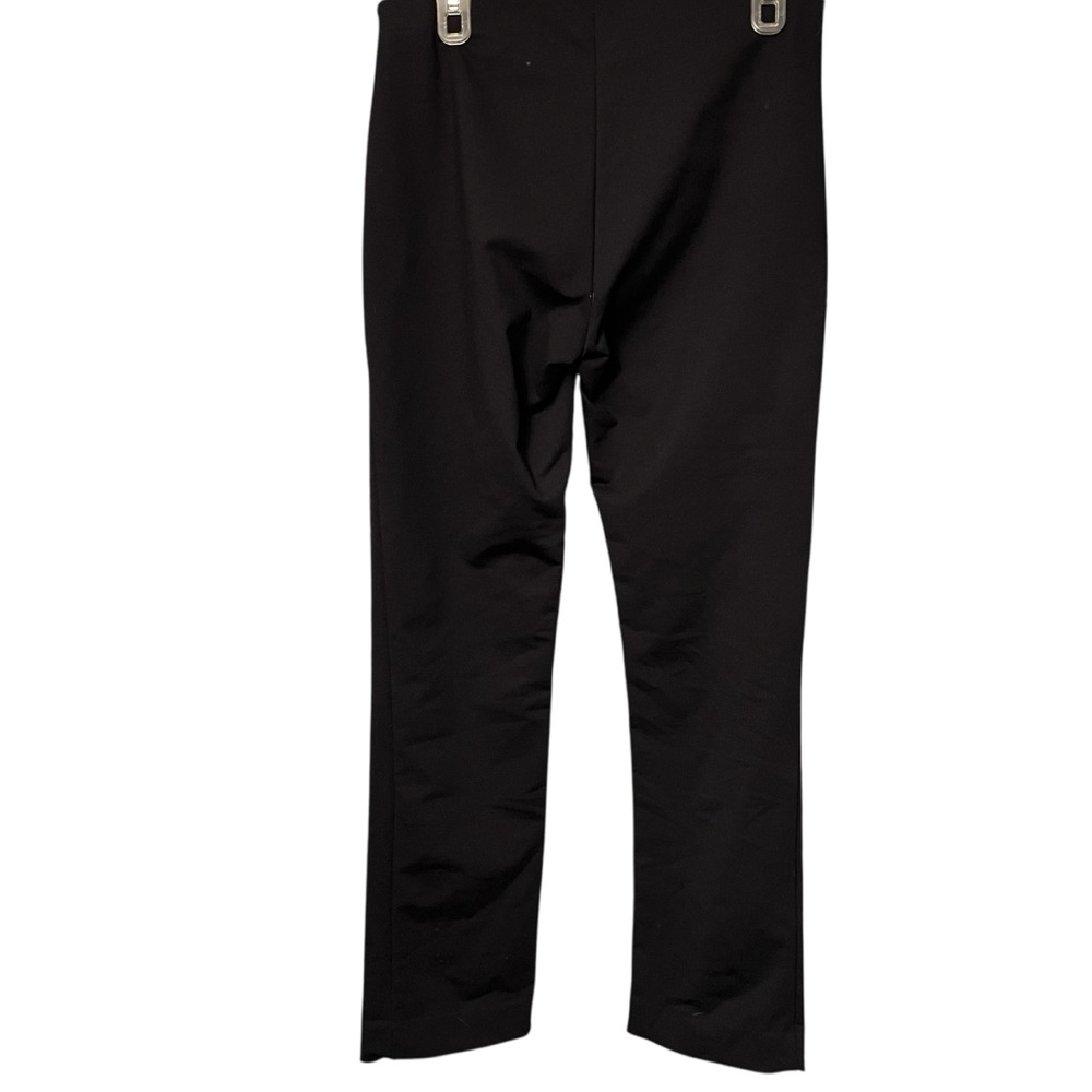 Equestrian Design size medium Black pull on high waist straight leg pants